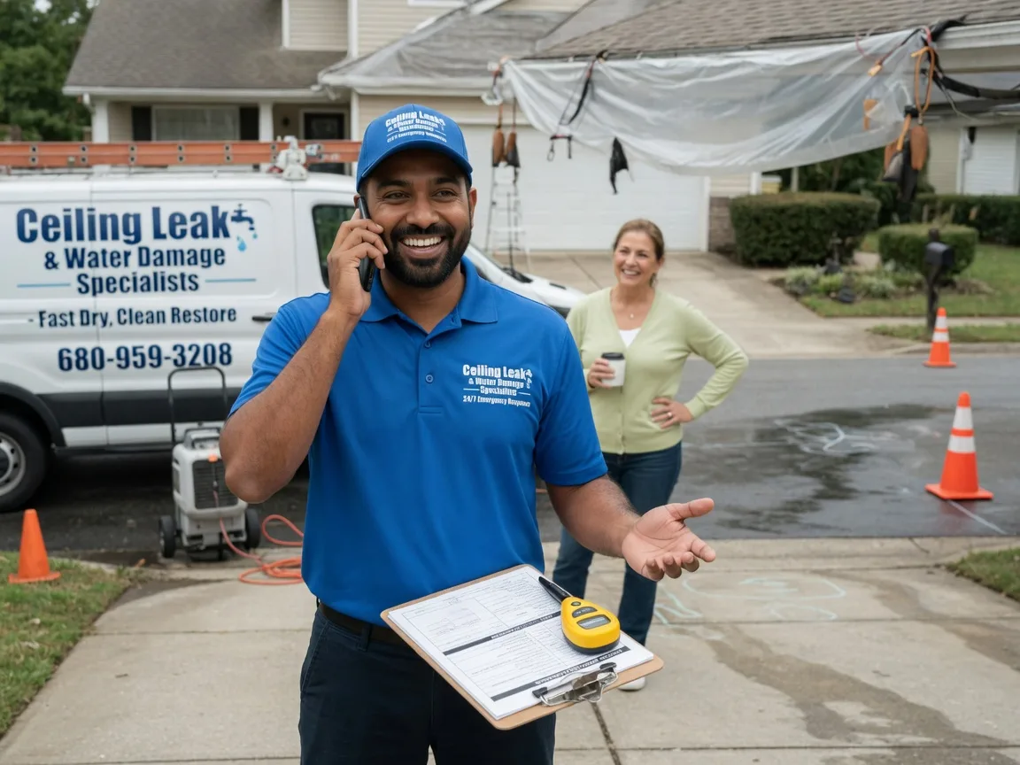 Ceiling Leak Cleanup Arabi, GA FAQs